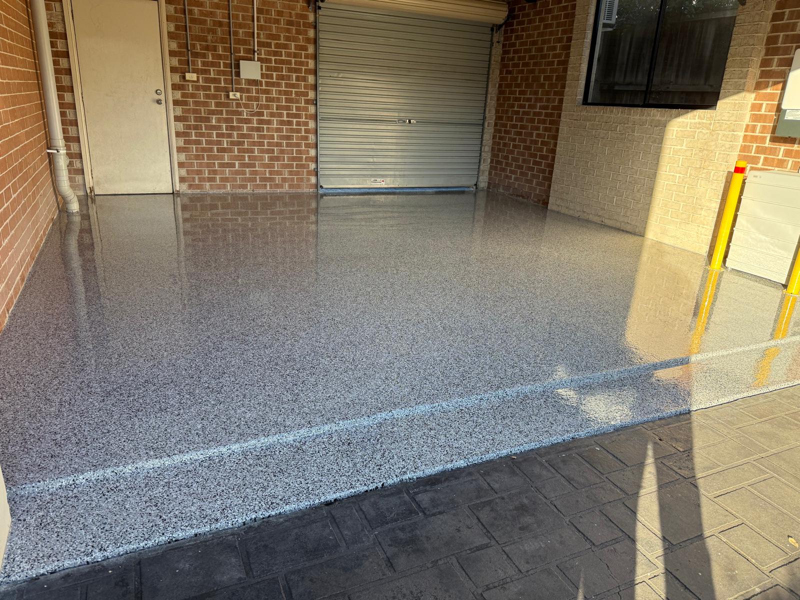 Epoxy flooring installation