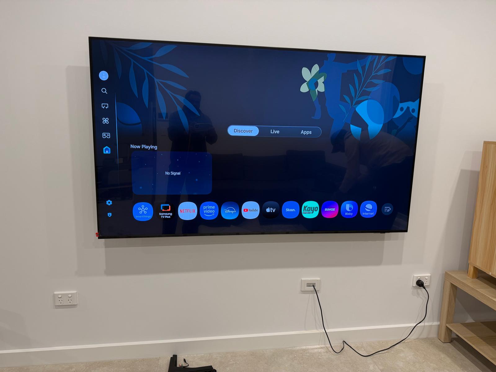 TV mounting